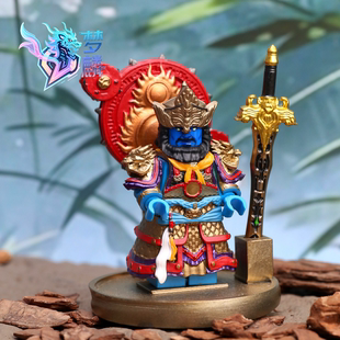梦麟黑神话四大天王增长天王人仔第三方铠甲手办模型潮玩新品2025