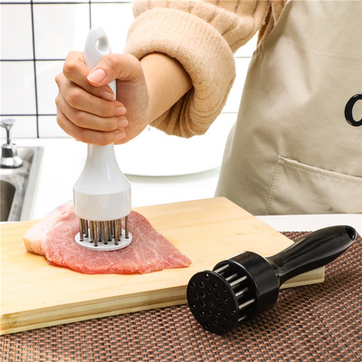 Amazon Kitchen Meat Hammer Stainless Steel Meat Hammer Beef Hammer Loose Meat Needle Tenderer Pig Chop Hammer Tool