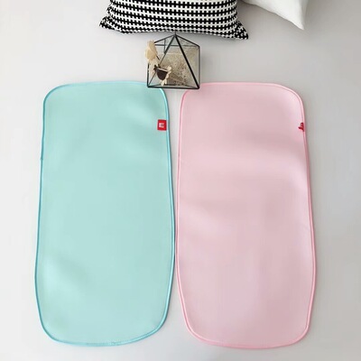 Hemei matching baby crib cooling mat with ice silk mesh, breathable and soft Q elasticity, washable and paperless baby