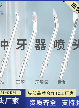 空盒子洗牙器喷头手持电动冲牙器喷嘴家用更换口腔清洁水护理冲牙