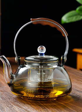 空盒子耐高温玻璃泡茶壶星空伴月壶茶壶家用电陶炉专用煮茶高硼硅