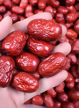 分装瓶收纳罐新疆无核红枣大枣灰枣大红枣干货泡水茶去核若羌枣红