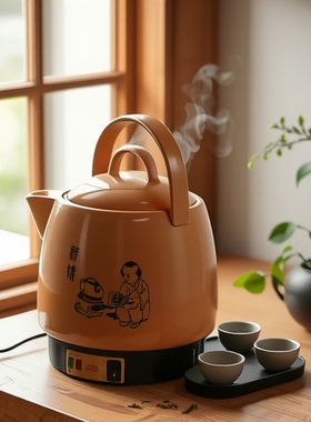 空盒子善优佳生壶煎药壶防干烧连体电热烧水壶中药壶燕窝智能电热