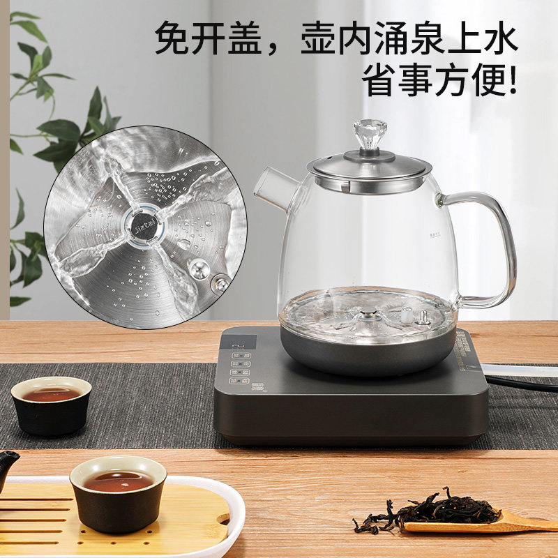 定制康乐智能全自动上水电热水壶底部泉涌抽水茶台烧水壶一体泡茶