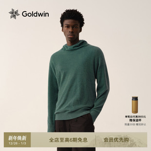 户外透气保暖抓绒衣连帽长袖 Goldwin 毛衣男女同款 秋冬新品