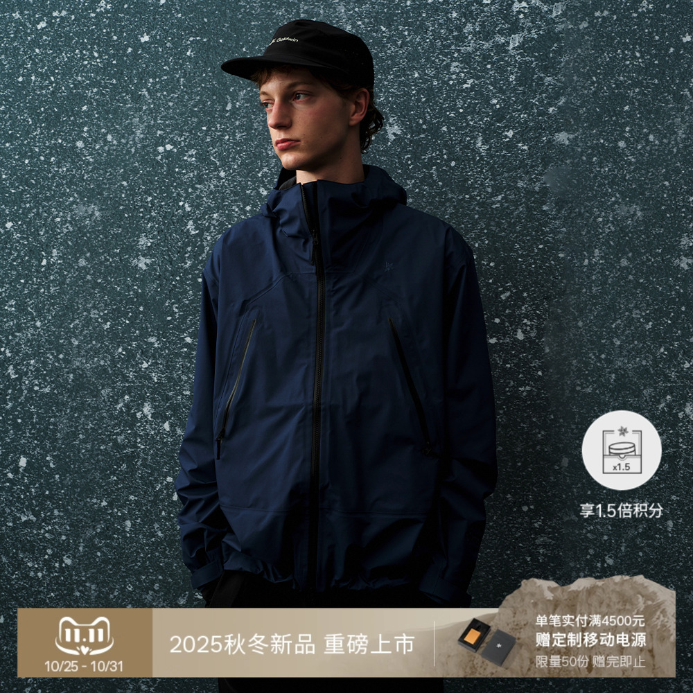 GoldwinGORE-TEX3L硬壳冲锋衣