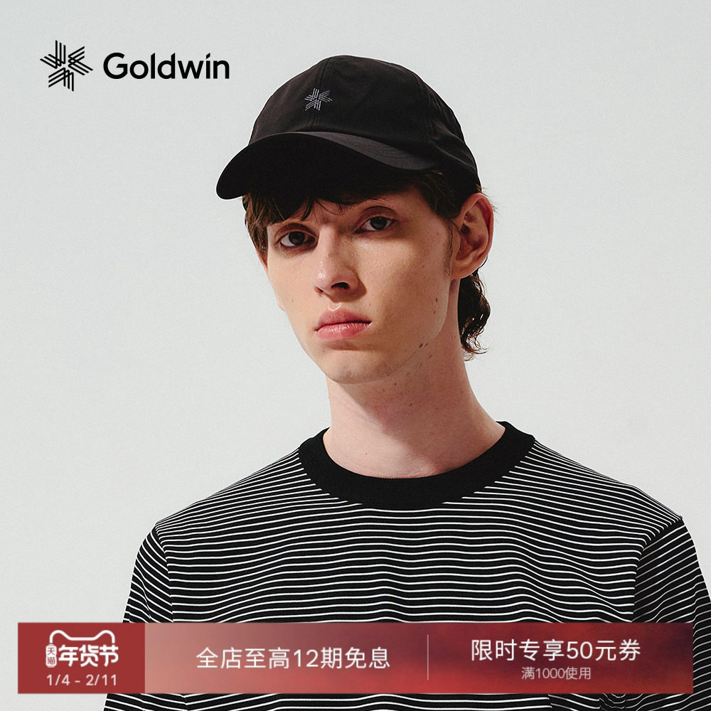 Goldwin夏季纯棉棒球帽户外运动休闲LOGO刺绣调节扣帽子男女同款,户外/登山/野营/旅行用品,其他户外服装,淘宝优惠券,粉丝福利购,淘宝优惠卷