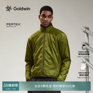 Goldwin PERTEX轻量保暖棉服越野跑Octa微抓绒外套