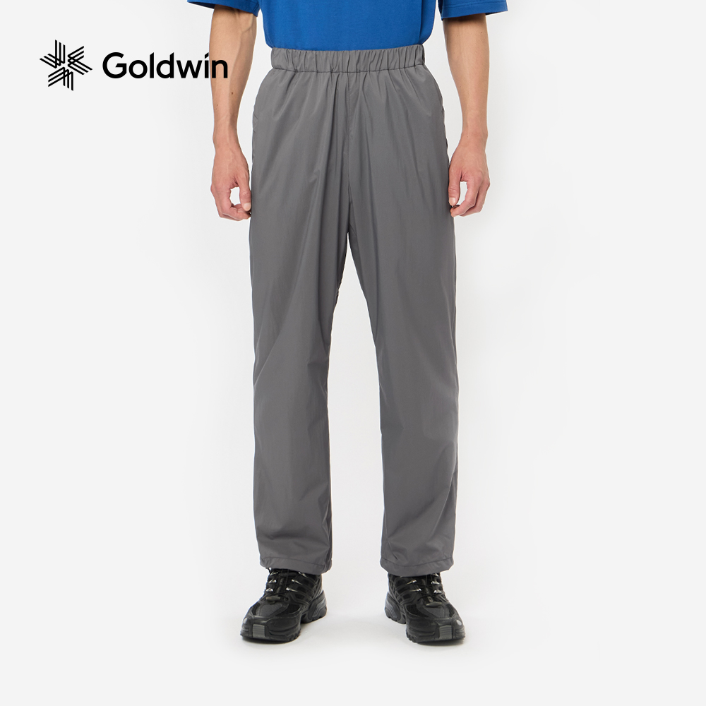 Goldwin夏PERTEX轻量防泼水应对小雨户外跑步宽松长裤男女同款