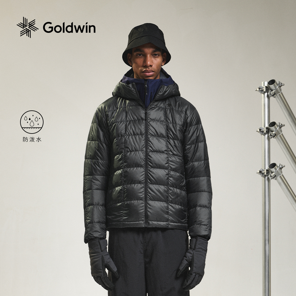 Goldwin24秋冬新品轻量羽绒连帽