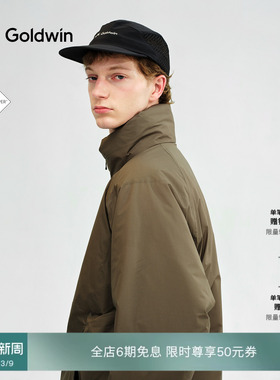 Goldwin GORE-TEX LABS棉服夹克防小雨保暖隐藏风帽外套男女同款