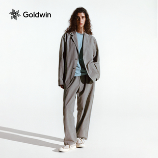 男女同款 Goldwin25秋宽松直筒裤 户外休闲安全口袋长裤