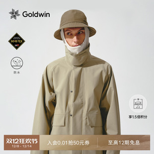 外套男女同款 Goldwin 3L夹克防水透湿休闲口袋工装 TEX GORE