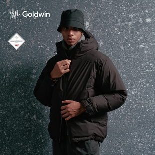 Goldwin秋冬GORE-TEX连帽羽绒服户外防泼水保暖轻量外套男女同款