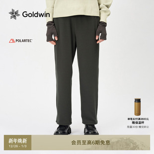 休闲针织保暖直筒长裤 Goldwin女士POLARTEC抓绒卫裤 秋冬新品
