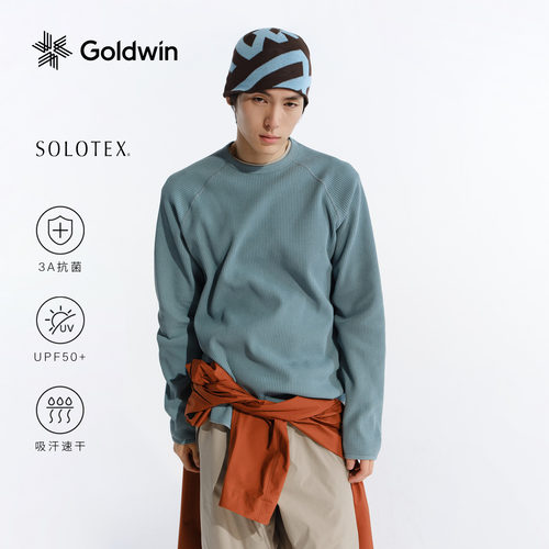 Goldwin华夫格户外长袖T恤