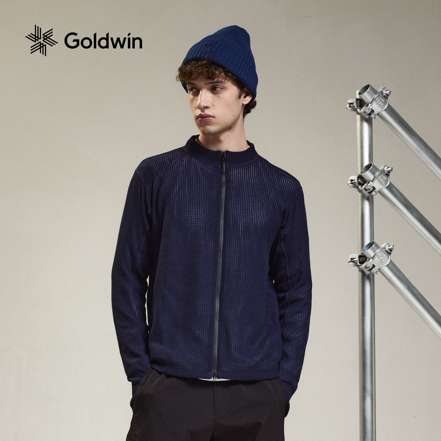 GoldwinPOLARTEC户外速干针织衫