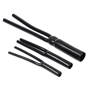 Y型分叉管PVC裤脚胶管一分二护套音响喇叭电源线束套管环保黑色