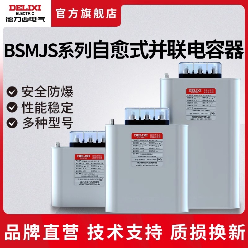 德力西电气耐压电力电容器