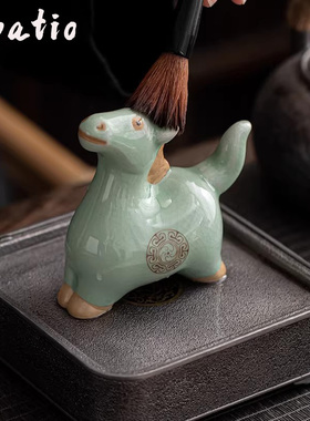Spatio  一日千里骏马陶瓷摆件家居客厅装饰品办公室摆件毕业礼物