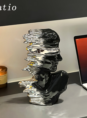 抽象派人物新家办公室装饰品摆件