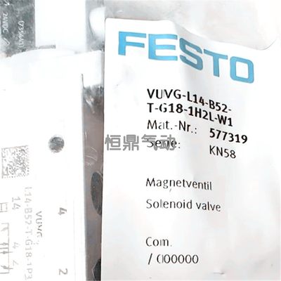 FESTO VUVG-L14-B52-T-G18-1P3 566500 费斯托电磁阀577319 现货