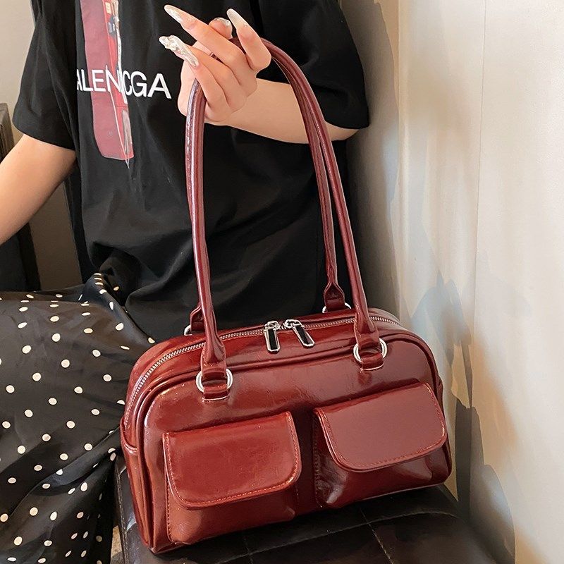 高级感小众腋下包包女包2024新款时尚复古通勤包大容量百搭单肩包,箱包皮具/热销女包/男包,小方包,淘宝优惠券,粉丝福利购,淘宝优惠卷