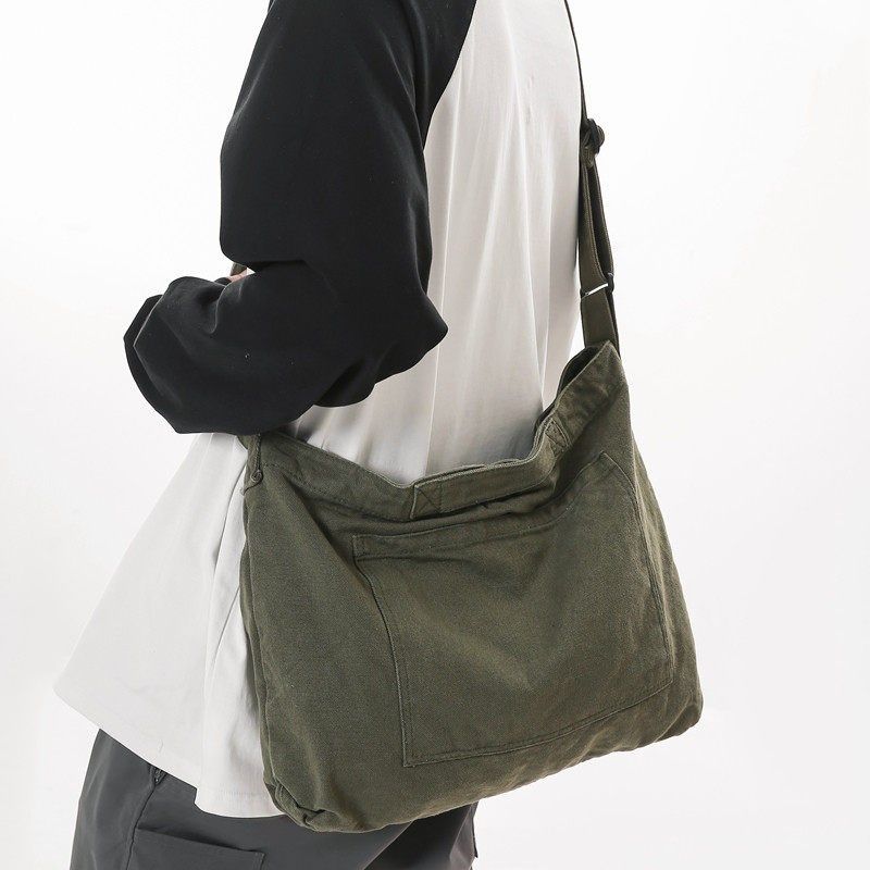 日系休闲帆布包斜挎包男女复古简约单肩包学生背包上课包男士挎包,箱包皮具/热销女包/男包,通用款女包,淘宝优惠券,粉丝福利购,淘宝优惠卷