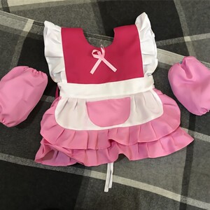 儿童罩衣宝宝围兜幼儿园围裙防脏女孩秋冬季反穿衣婴儿吃饭护衣