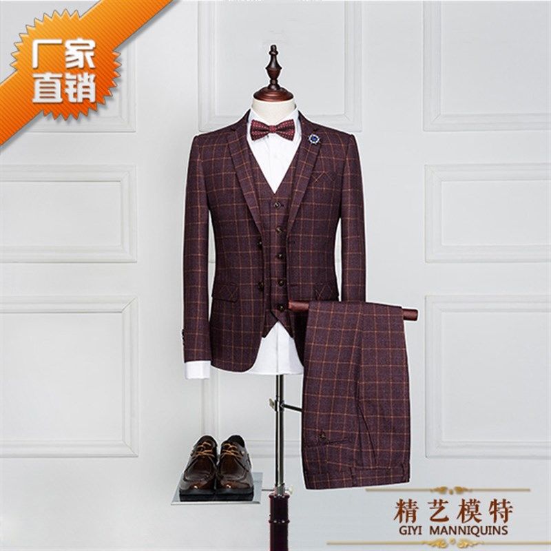 韩版男装半身模特道具服装店展示假人体衣架橱窗人台全身西装拍摄