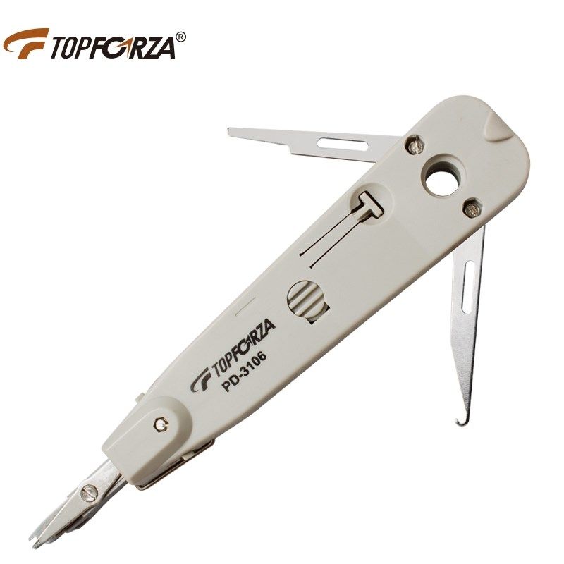 拓伏锐卡线刀 配线架110网络模块打线刀工具多功能网线电话打线器