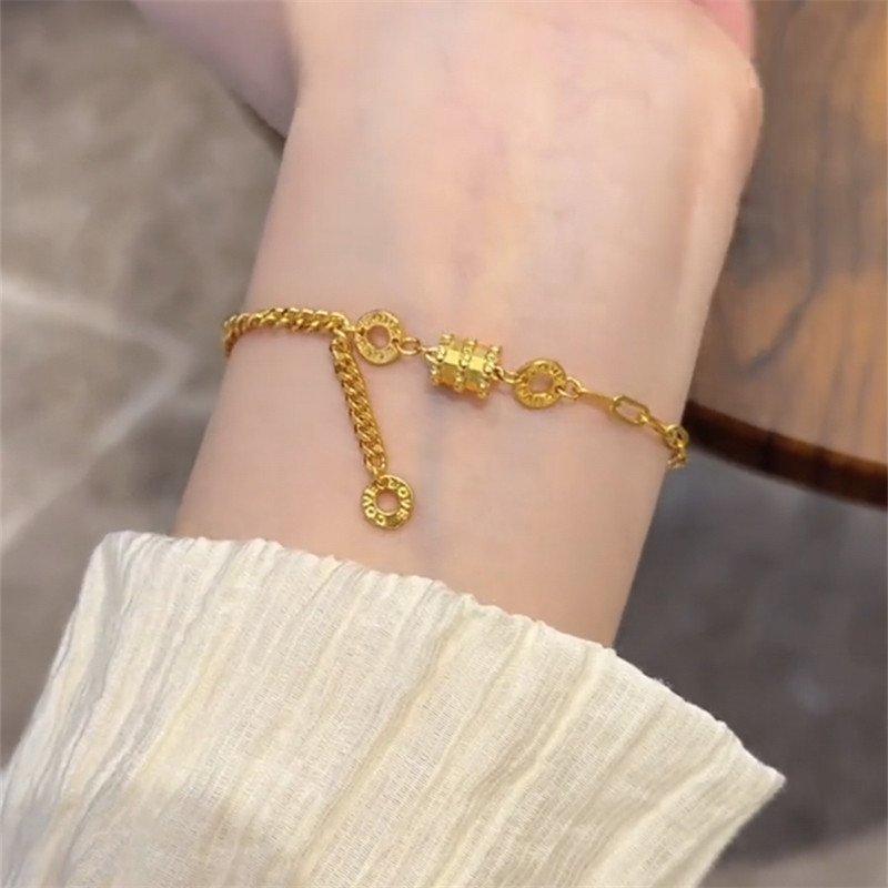 新款越南沙金小蛮腰手链女轻奢高级感小众精致百搭项链不掉色颈链