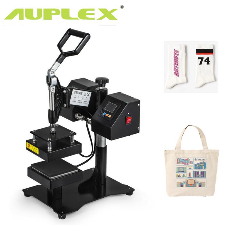 Rosin Heat Press Machine 2-Tem Controllers Heated Plates12cm