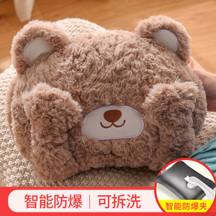 热水袋充电防爆暖手宝注水暖水袋女生暖宝宝2024款 暖脚暖被窝神器