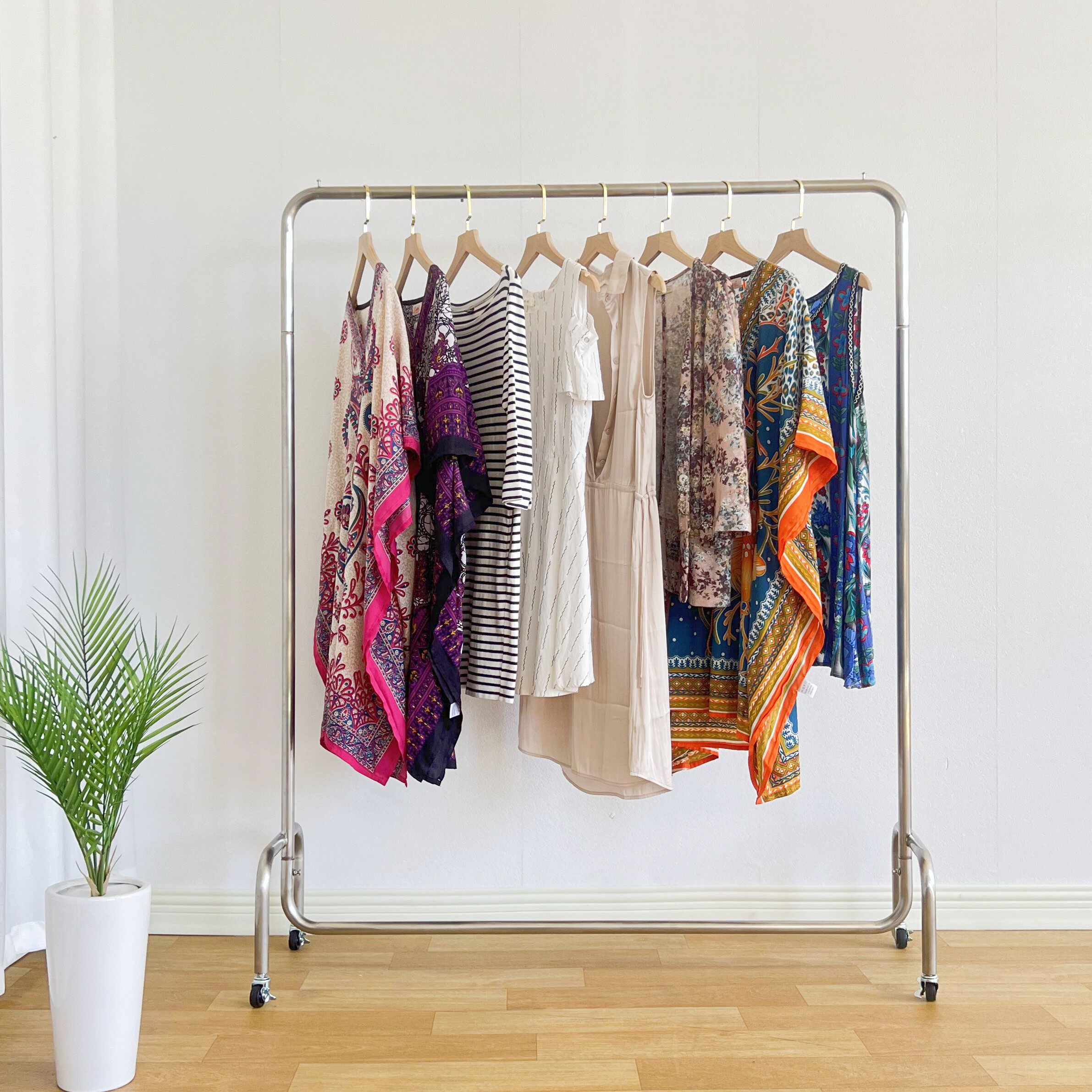 铁伯乐服装店展示架落地式挂衣