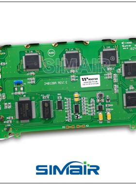 极速WG240128A液晶屏 蓝屏 WG240128G原装屏  电梯液晶屏 5V WG24