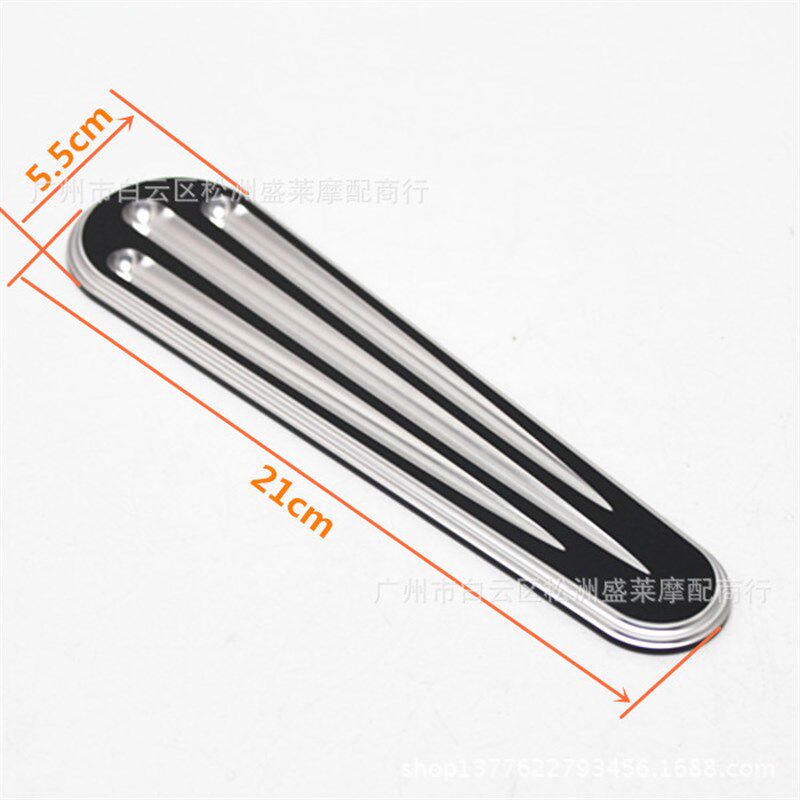 极速哈雷滑翔系列改装配件 摩托车哈雷油箱盖装饰T盖  铝切割装饰