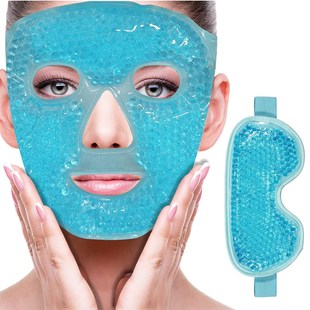 极速Ice Gel Face Mask Anti Wrinkle Relieve FatRigue Skin Fir