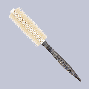 极速发廊美c发造型专用毛滚梳家用内扣吹直卷刘海梨花猪鬃毛滚梳