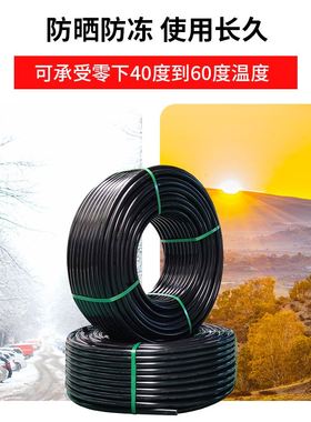 极速pe穿线管地埋电线管埋地线管电力预埋管黑 25 3N2 40 50 63 7