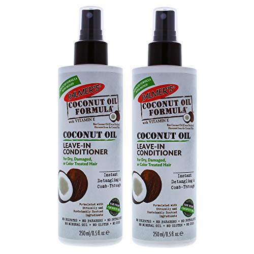 极速PalmersCoconut Oil Leave-In Conditioner - Pack Vof 2 For