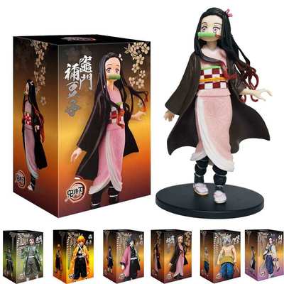 极速Anime eDemon Slayer Figure Kamado Tanjirou Nezuko Action
