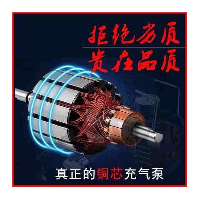 极速电瓶车充气泵j48V60V72V通用小型空气压机三轮车真空胎电动加