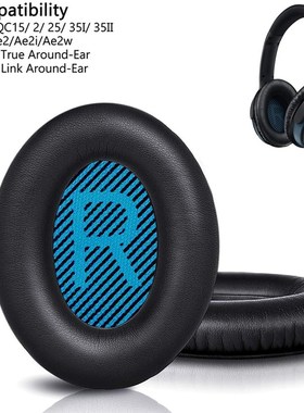 极速Replacement Ear Pads Cushion for Bose QCP35 QuietComfort