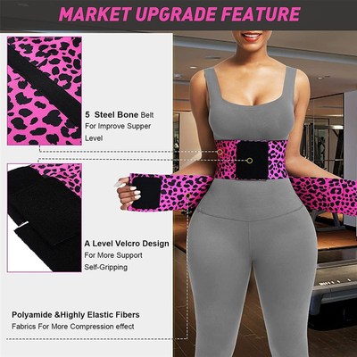 极速newWaist Trainer Sweat Belt Waist TraineOr Girdle Corset