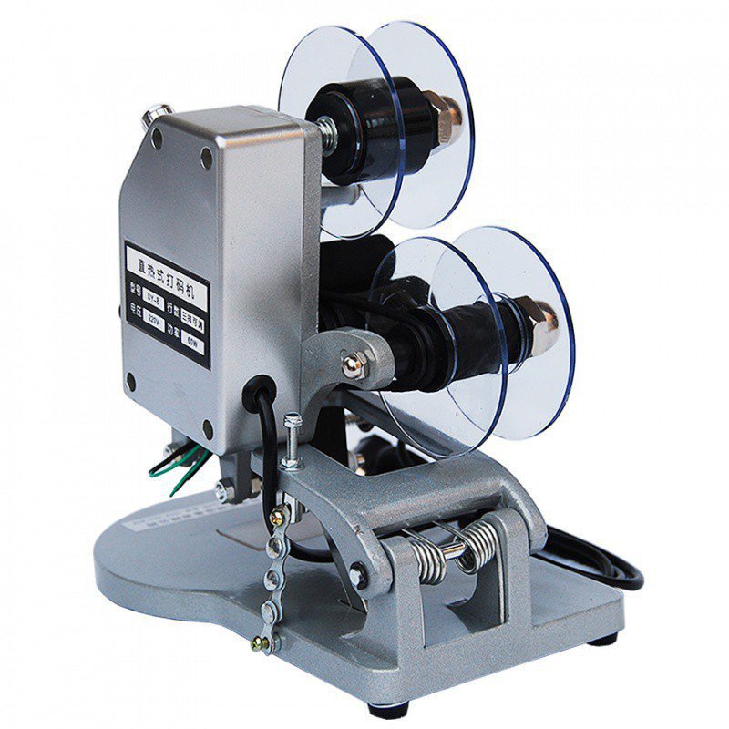 极速新品促e包邮涵海DY8手压色带打码机打生产日期仿喷码机直热式