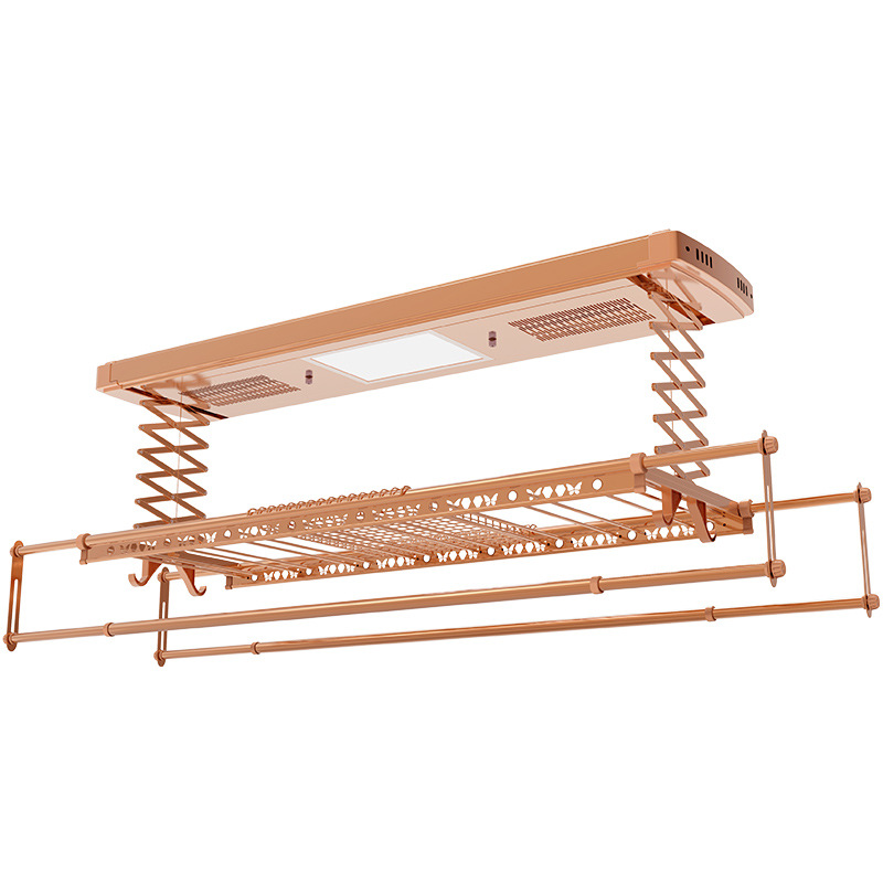 极速GS039 k电动晒衣架升降横杆阳台智能遥控自动集成伸缩晒衣杆