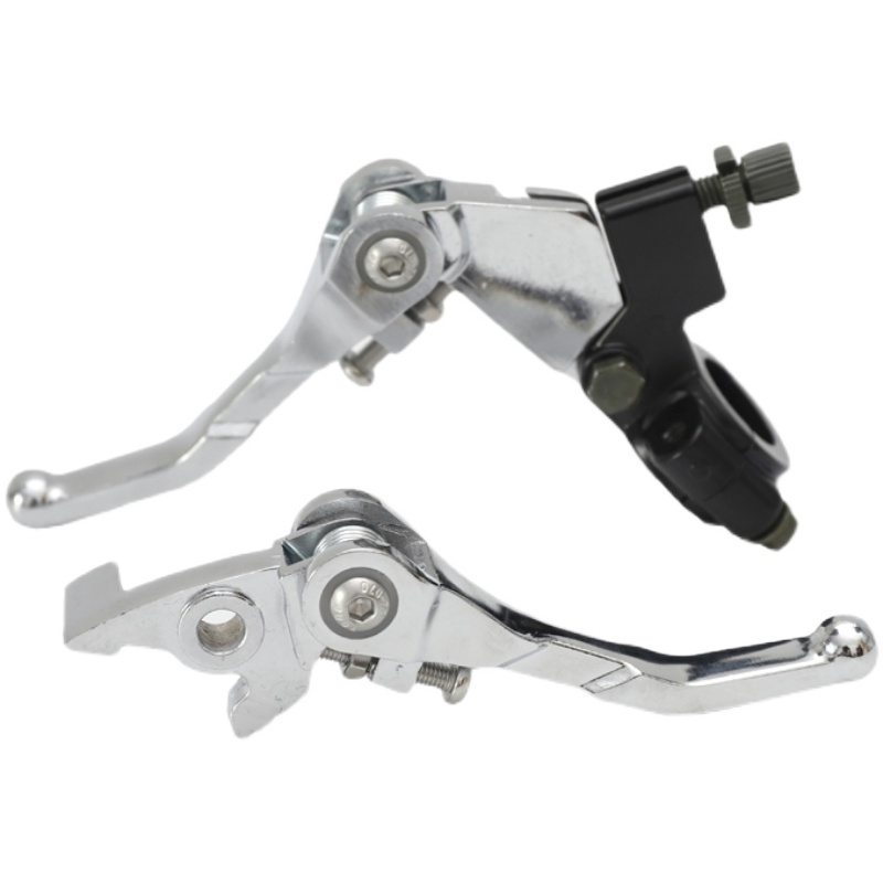 极速越野摩托CQRl大白菜铝合金折叠手柄防摔手柄加强牛角刹车离合