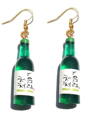 极速Penbdiente de gota de resina para mujer, hecho a mano,