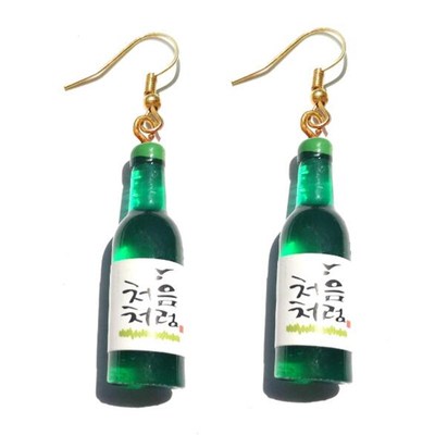 极速Penbdiente de gota de resina para mujer, hecho a mano,